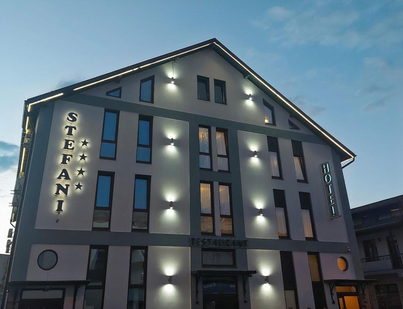 Hotel Stefani سيبيو المظهر الخارجي الصورة